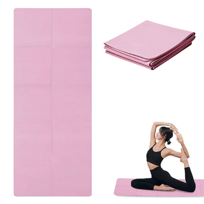 Yoga Mat Pilates Fitness Mat 3/4/6mm Thicknes Non Slip Yoga Cushion Travel Fitness Exercise Pad for Women Home Gym Floor Workout - Smarsty