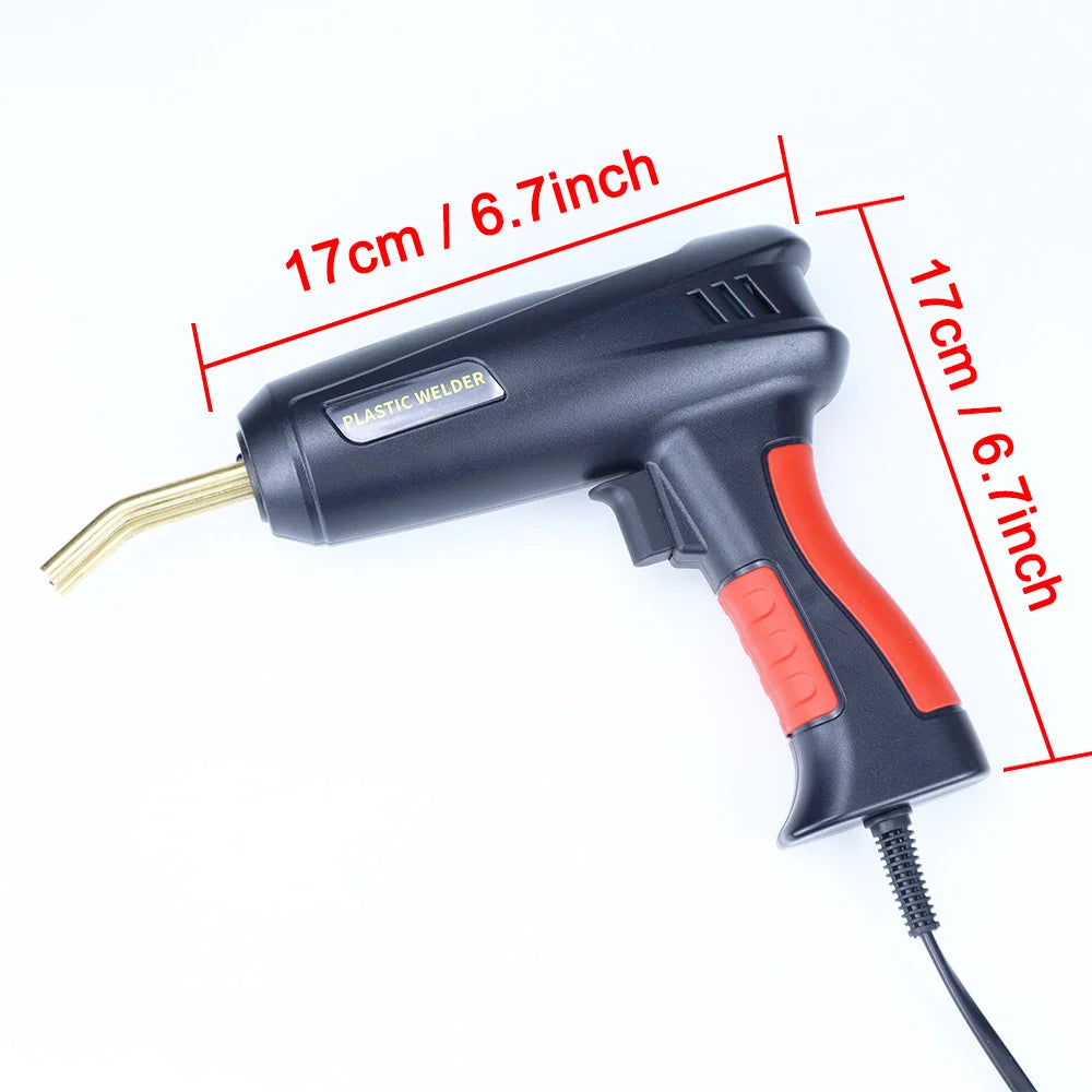 Plastic Welder, 2in-1 Plastic Welding Repair Kit Hot Staples, Hot Staples Weld Gun Repair Kit for Car Bumper And Most Plastics