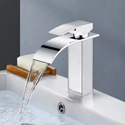 Copper Core Waterfall Stainless Steel Basin Faucet - Smarsty