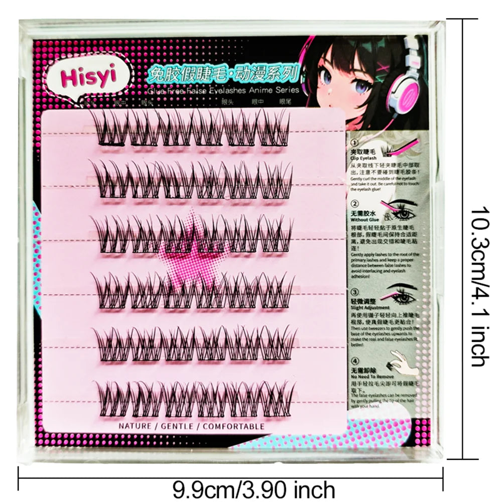 Self-Adhesive Eyelash Kit for Natural Glam Looks - Smarsty