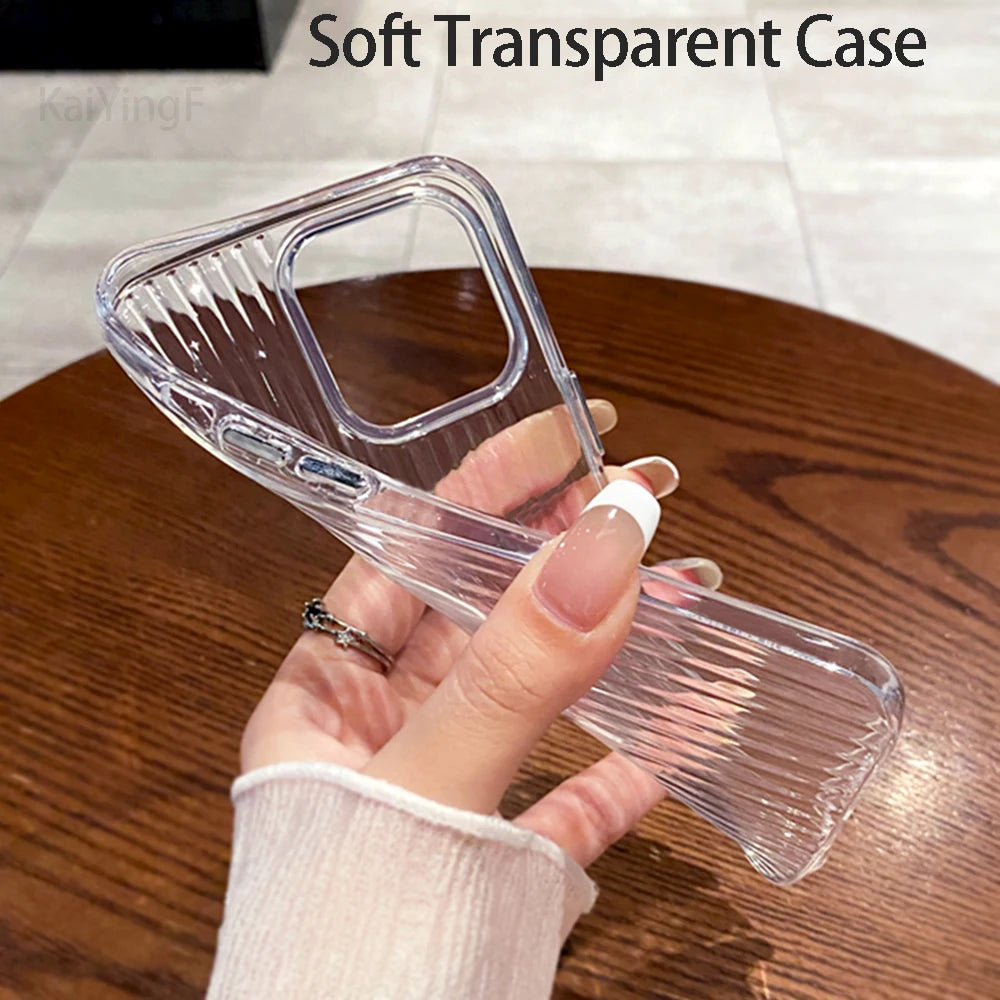 Transparent Iphone Case Clear Silicone Bumper Protection - Smarsty