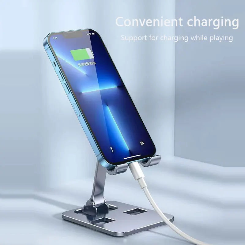 Universal All Aluminum Foldable Desk Phone And Tablet Stand - Smarsty