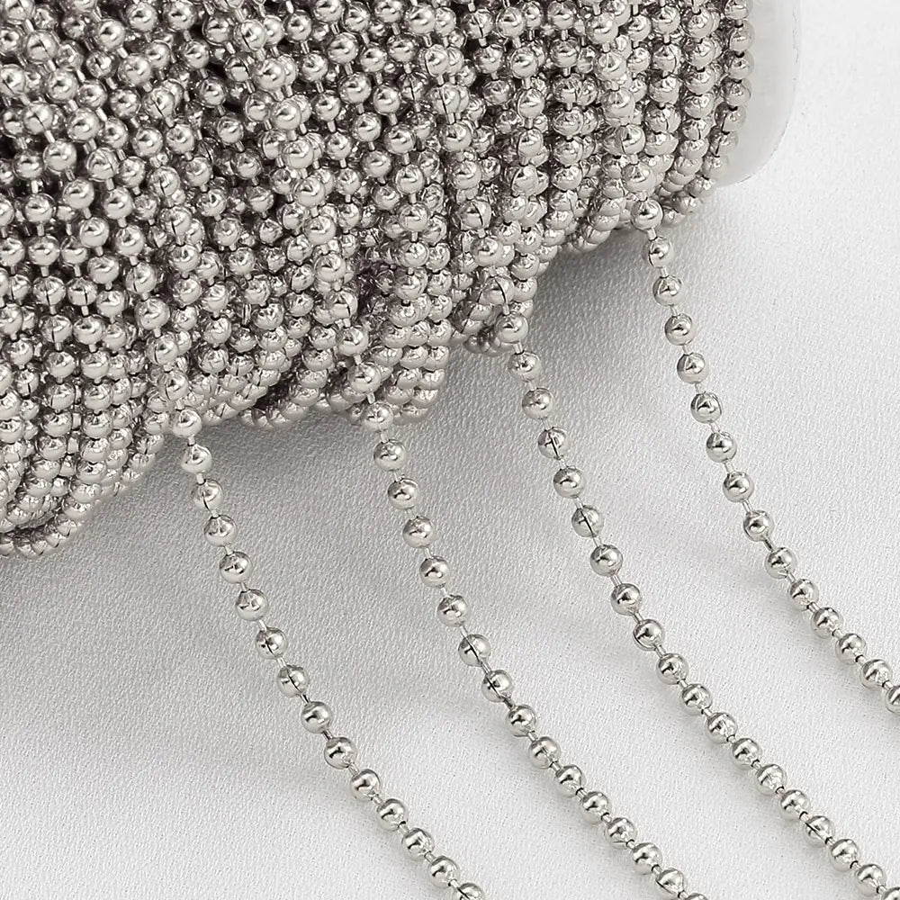 No Fade 2 Meter Stainless Steel Chain For Jewelry Making - Smarsty