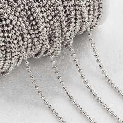 No Fade 2 Meter Stainless Steel Chain For Jewelry Making - Smarsty
