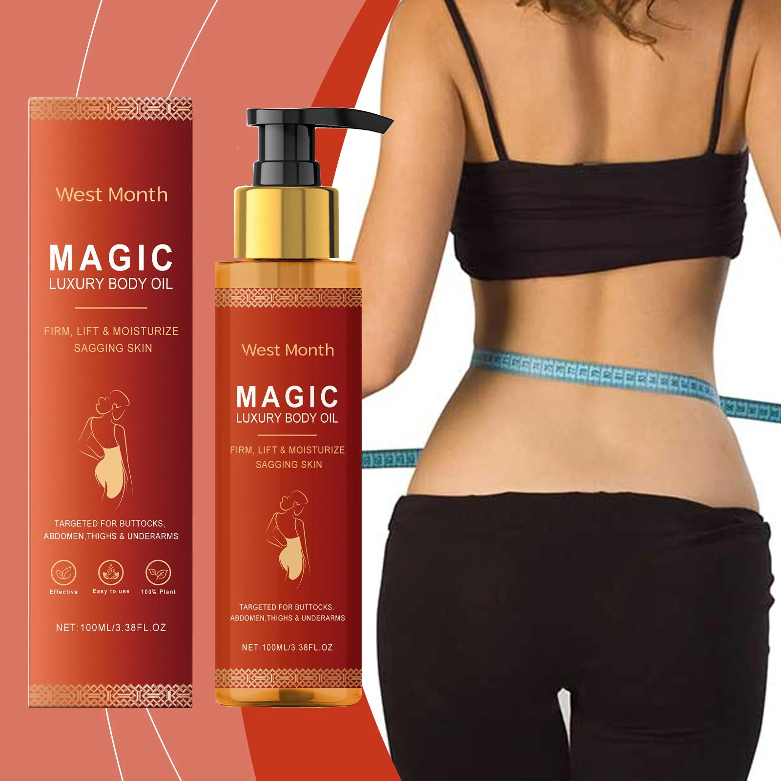 Luxury Body Firming Oil for Deep Moisturizing Skin - Smarsty
