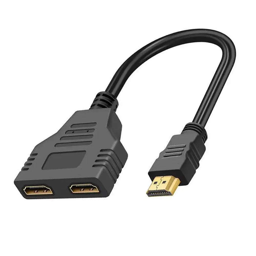 HD 1080P HDMI Splitter Dual Port Adapter for TV - Smarsty