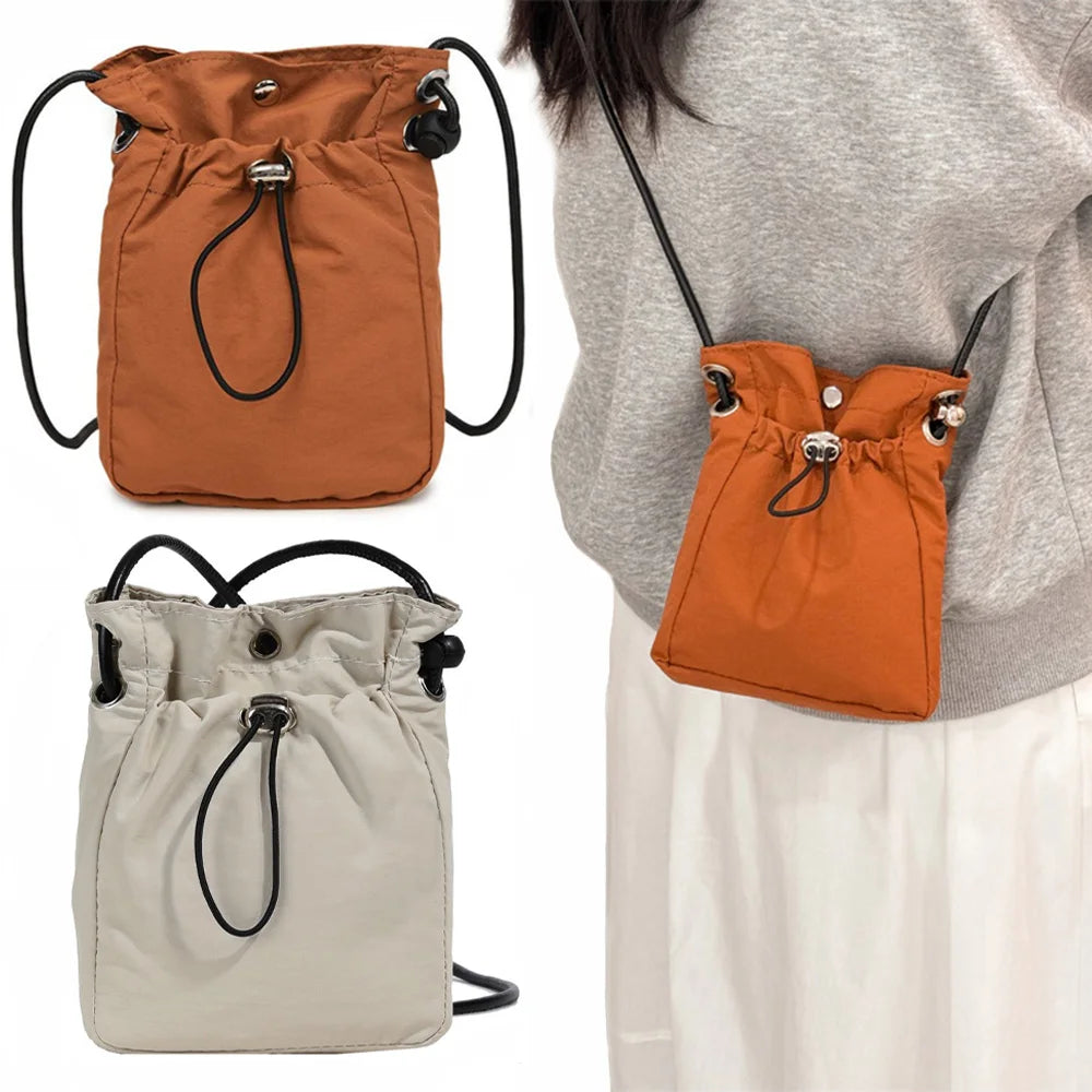 Nylon Crossbody Bag Mini Phone Wallet Multifunctional Purse - Smarsty