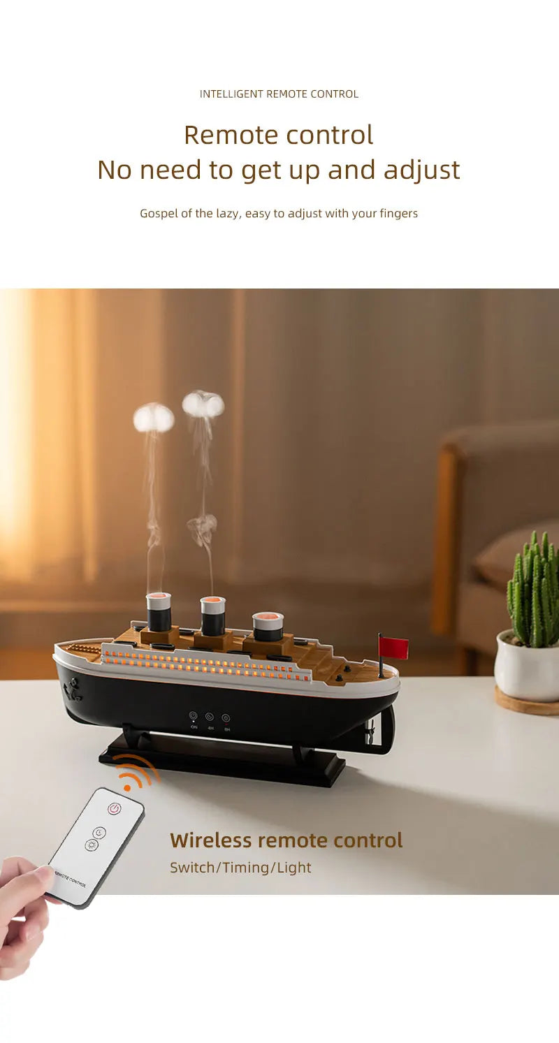 Ultrasound Air Humidifier with Colorful Night Light - Smarsty