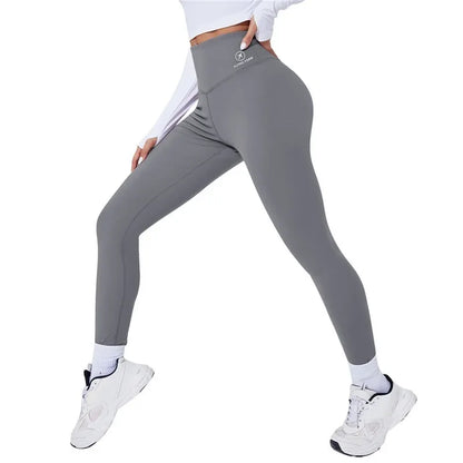 High Waist Yoga Warm Leggins Sports Tights Thermal Woman Running Pants Sexy Butt Lifting Leggings Push Up Panties Gym Fitness - Smarsty