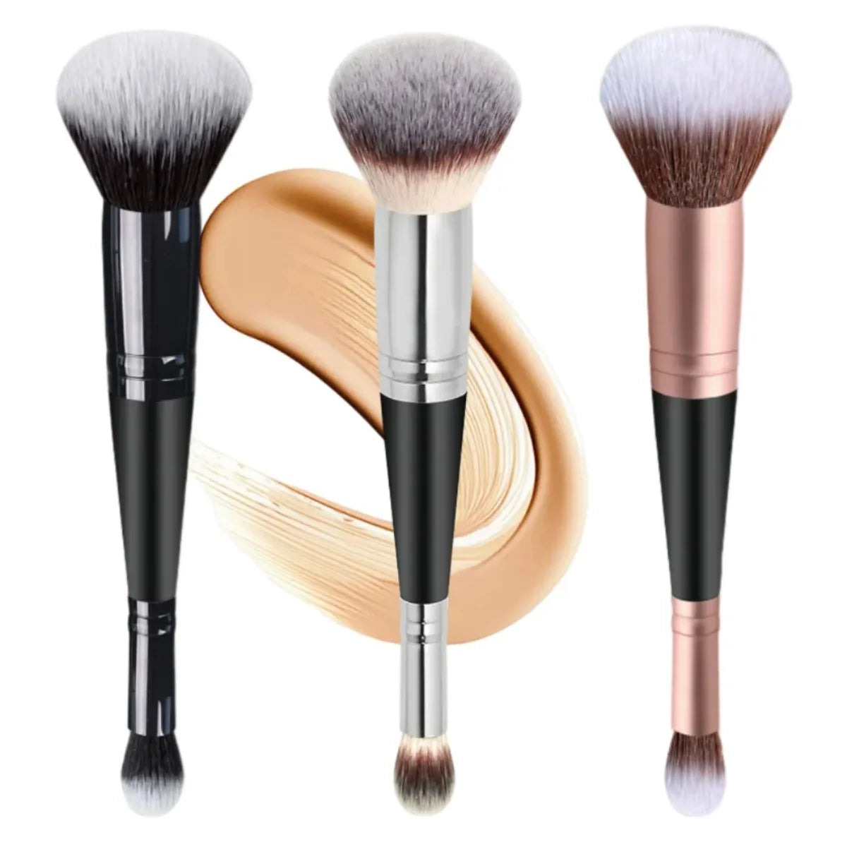 Double Head Professional Makeup Brush Set for Flawless Application - Smarsty