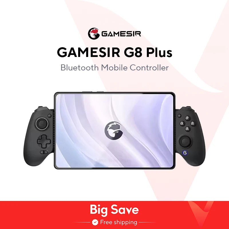 GameSir G8 Plus Bluetooth Gamepad with Hall Effect Joystick - Smarsty