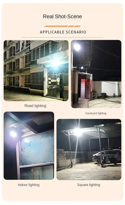 Solar Flood Lights with Remote Control and Adjustable Angle - Smarsty