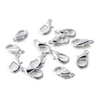 100pcs Lobster Clasps Jewelry Findings for DIY Making - Smarsty