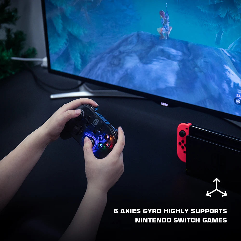 GameSir T4 Pro Wireless Controller with Gyro for Nintendo Switch - Smarsty