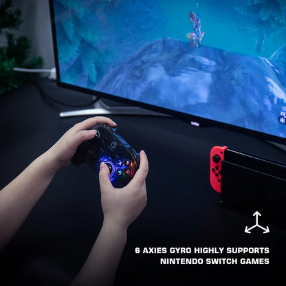 GameSir T4 Pro Wireless Controller with Gyro for Nintendo Switch - Smarsty