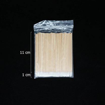 300 Pcs Wooden Cotton Swabs for Nail Polish Removal - Smarsty