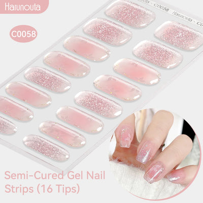 Gradient Auroras Gel Nail Strips for Easy DIY Manicure - Smarsty
