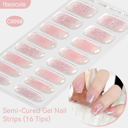 Gradient Auroras Gel Nail Strips for Easy DIY Manicure - Smarsty