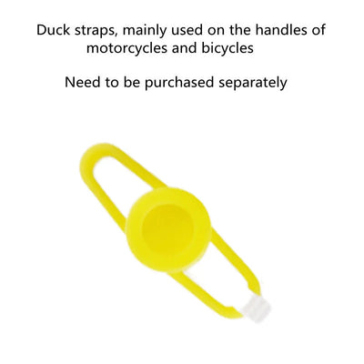Helmeted Yellow Duck Car Ornament With Propeller Toy Gun - Smarsty