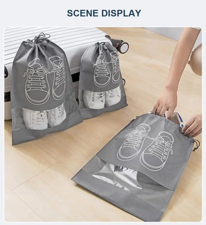 Nonwoven Shoe Storage Bag Travel Organizer Waterproof - Smarsty