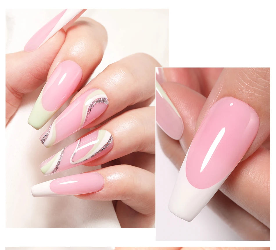 Born Pretty 30ml Milky White Nail Extension Gel - Smarsty