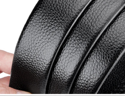 OYIFAN Genuine Leather Men Belt Adjustable Automatic Buckle - Smarsty