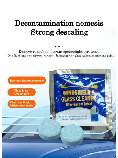 Effervescent Solid Windshield Cleaner Tablet For Glass - Smarsty