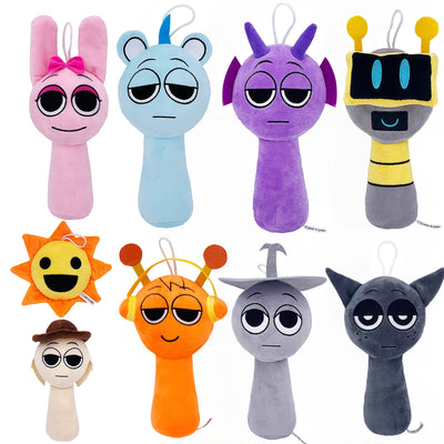 Sprunki Plush Toys Horror Game Toys Cartoon Cute Soft Stuffed Pillow For Kid Birthday Christmas Gift Stuffed Children Dolls - Smarsty