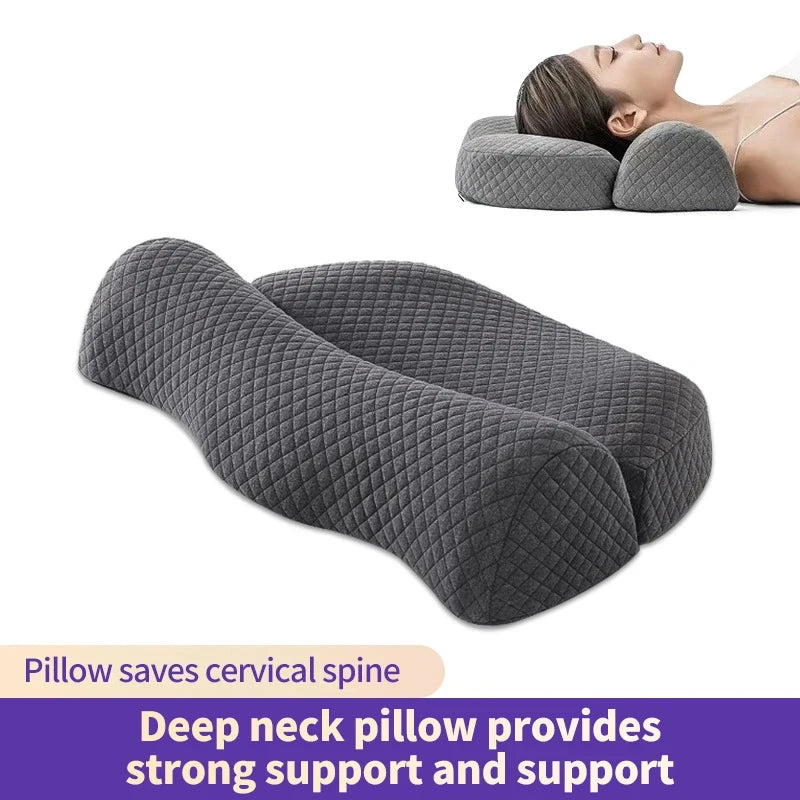 Memory Foam Contour Pillow for Side Sleepers - Smarsty