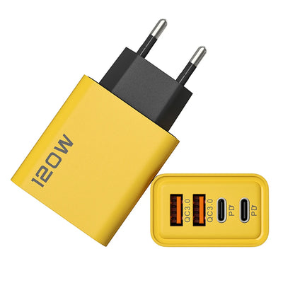 4 Ports USB C PD Charger Quick Charge 3.0 Type C USB Phone Chargers Fast Charging Adapter For iPhone 15 14 Samsung Xiaomi Huawei - Smarsty