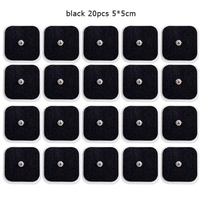 Reusable 5x5cm Electrode Pads for Muscle Relief - Smarsty