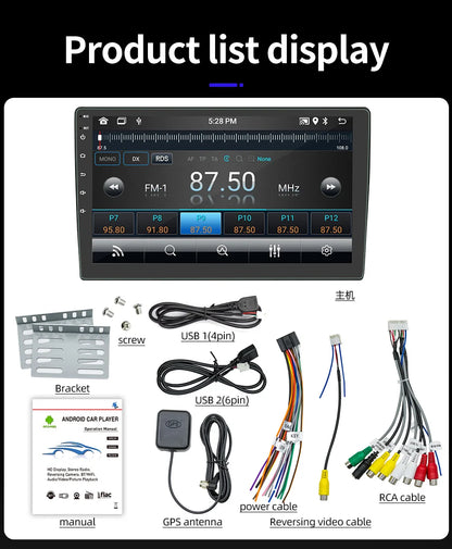 Android Auto Car Stereo 7 9 10Inch IPS Display GPS - Smarsty