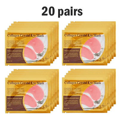 Gold Collagen Crystal Eye Masks for Firming and Moisturizing - Smarsty