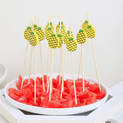 Bamboo Skewers 100Pcs for Parties and Events - Smarsty