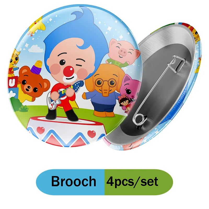 Cartoon Clown Baby Shower Party Supplies Set - Smarsty