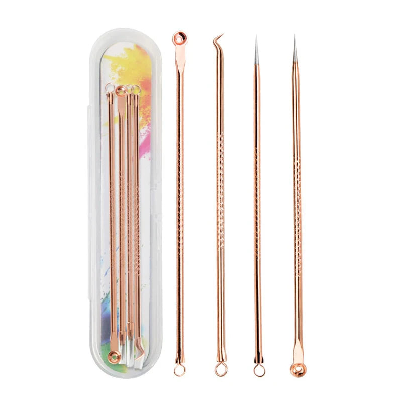 4PCS Acne Blackhead Remover Tool Set for Clear Skin - Smarsty