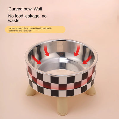 Elevated Cat Feeder Bowl for Comfortable Feeding - Smarsty