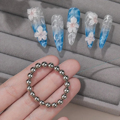 Round Magnetic Bead Nail Art Tools for Stunning Cat Eye Designs - Smarsty