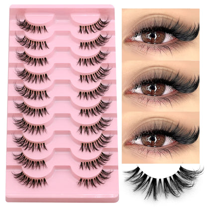 GROINNEYA Soft Natural Faux Mink Eyelashes for Everyday Wear - Smarsty