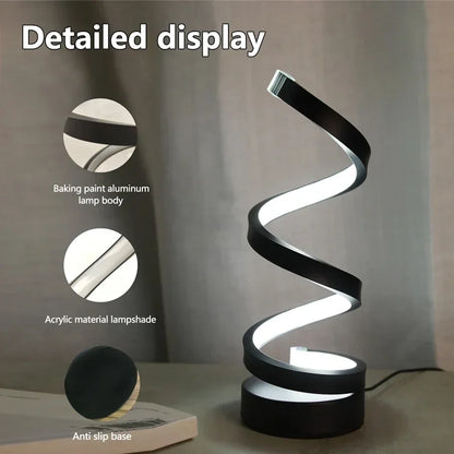 Creative LED Desk Reading Lamp with Dimmable Feature - Smarsty