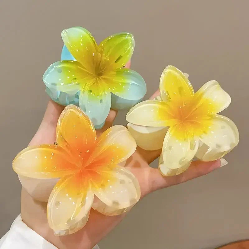Flower Shape Hair Claw Clips For Secure Stylish Hold - Smarsty