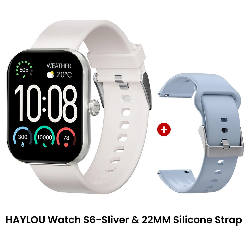 Haylou S6 Smartwatch With HD Display And Fitness Tracking - Smarsty