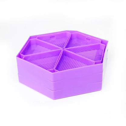 Removable Diamond Painting Storage Containers with 6 Slots - Smarsty