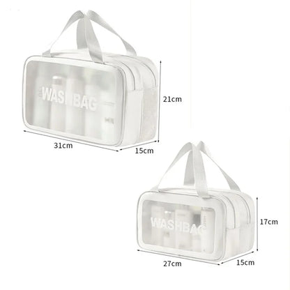 Wet-dry separation makeup bag portable toiletry bag travel essentials large capacity storage bag fitness swimming essentials - Smarsty