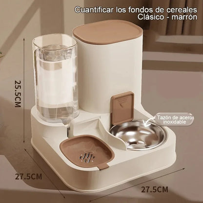 Automatic Cat Feeder with Water Dispenser Large Capacity - Smarsty