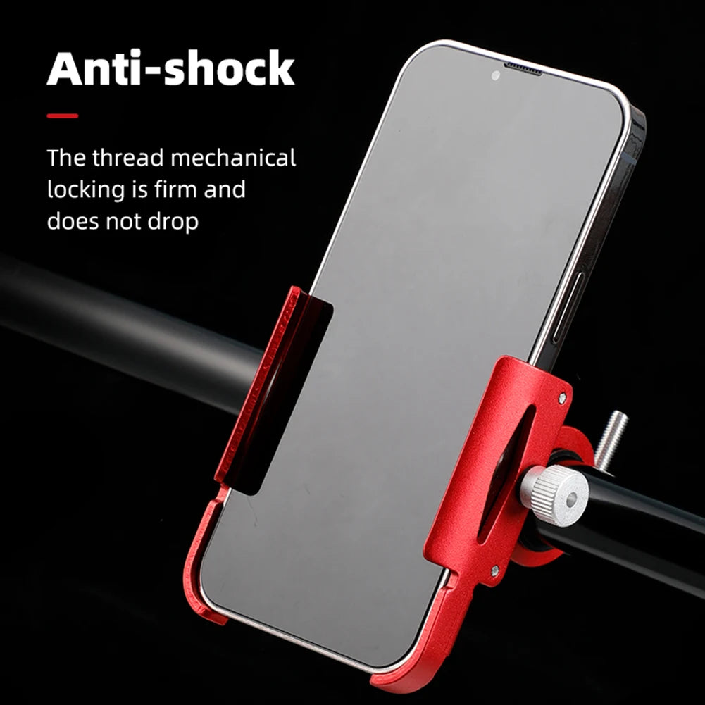 Aluminum Bike Phone Holder 360 Rotation Handlebar Mount - Smarsty