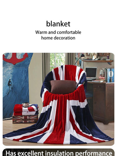 Warm Plush Bed Blanket for Sofas and Travel - Smarsty