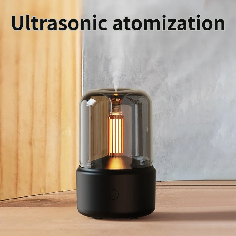 Candlelight Aromatherapy Humidifier for Home Office - Smarsty