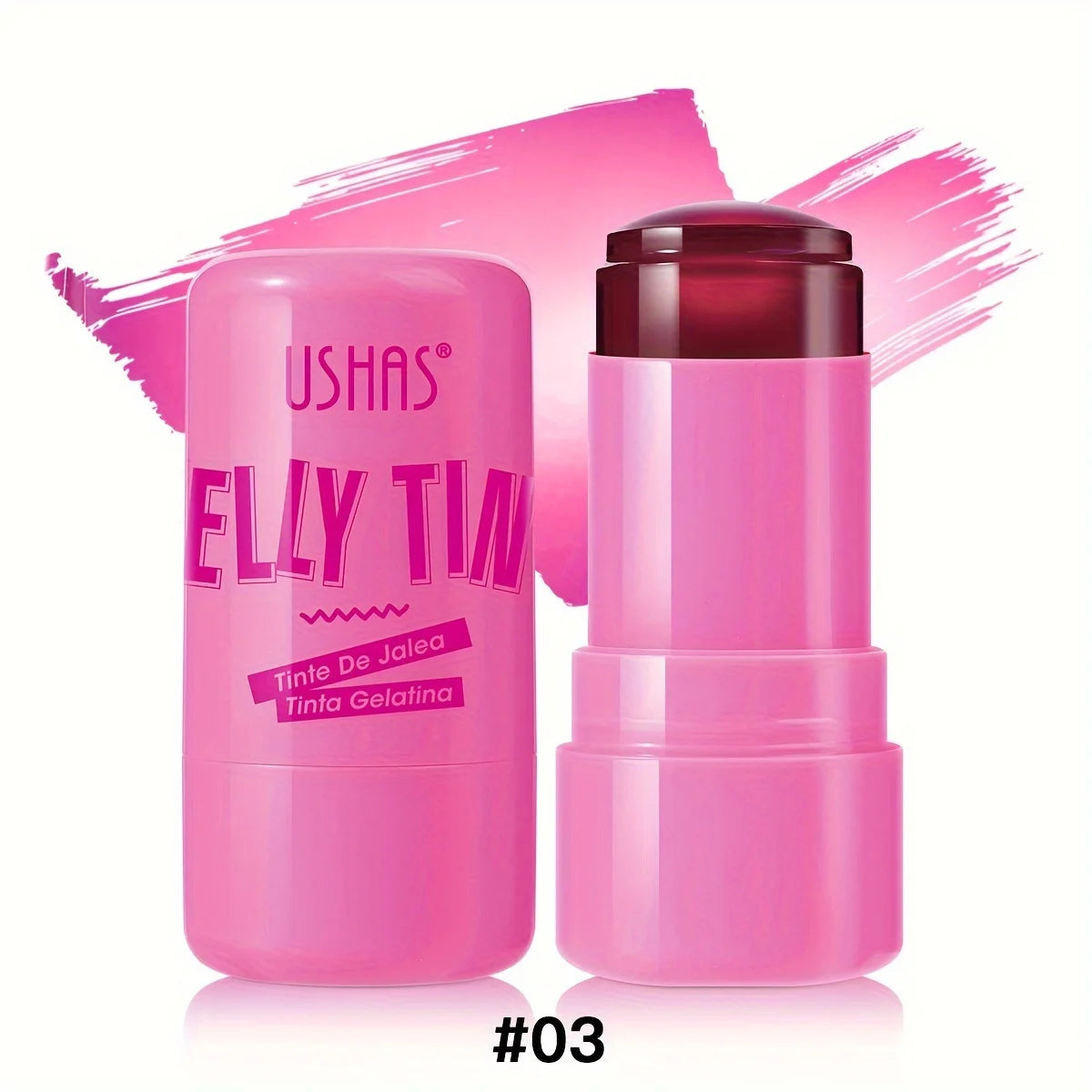 Multi-Use Jelly Blush Stick for Hydrated Lip and Cheek - Smarsty
