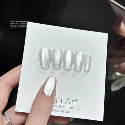 Holographic Cat Eye Gel Polish With Magnetic Effect - Smarsty